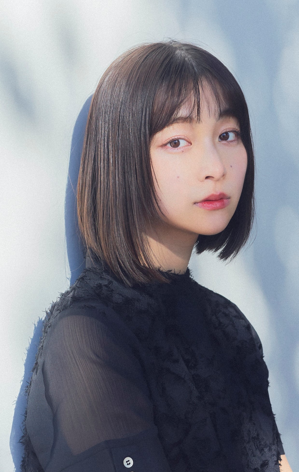 保田紘子役の花柳のぞみ。