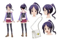 式島怜央の設定画。