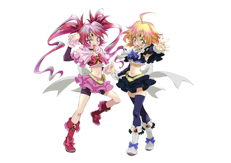 あらいずみるいによる魔法少女ピロアマギアのイラスト。