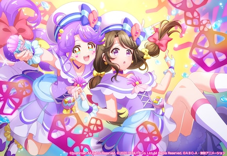 コラボカードの「★4 [きらめく宝石] 水島茉莉花（＋キュアコーラル）」。