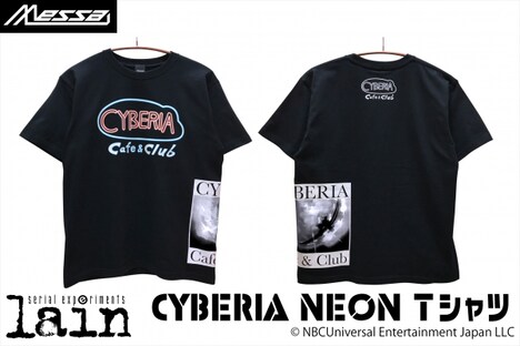 「CYBERIA NEON Tシャツ-BLACK-」