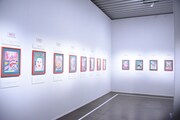 「楳図かずお大美術展」の様子。