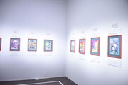 「楳図かずお大美術展」の様子。