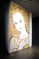 「楳図かずお大美術展」の様子。