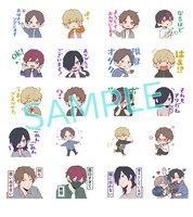 「クールドジ男子」のLINEスタンプ。