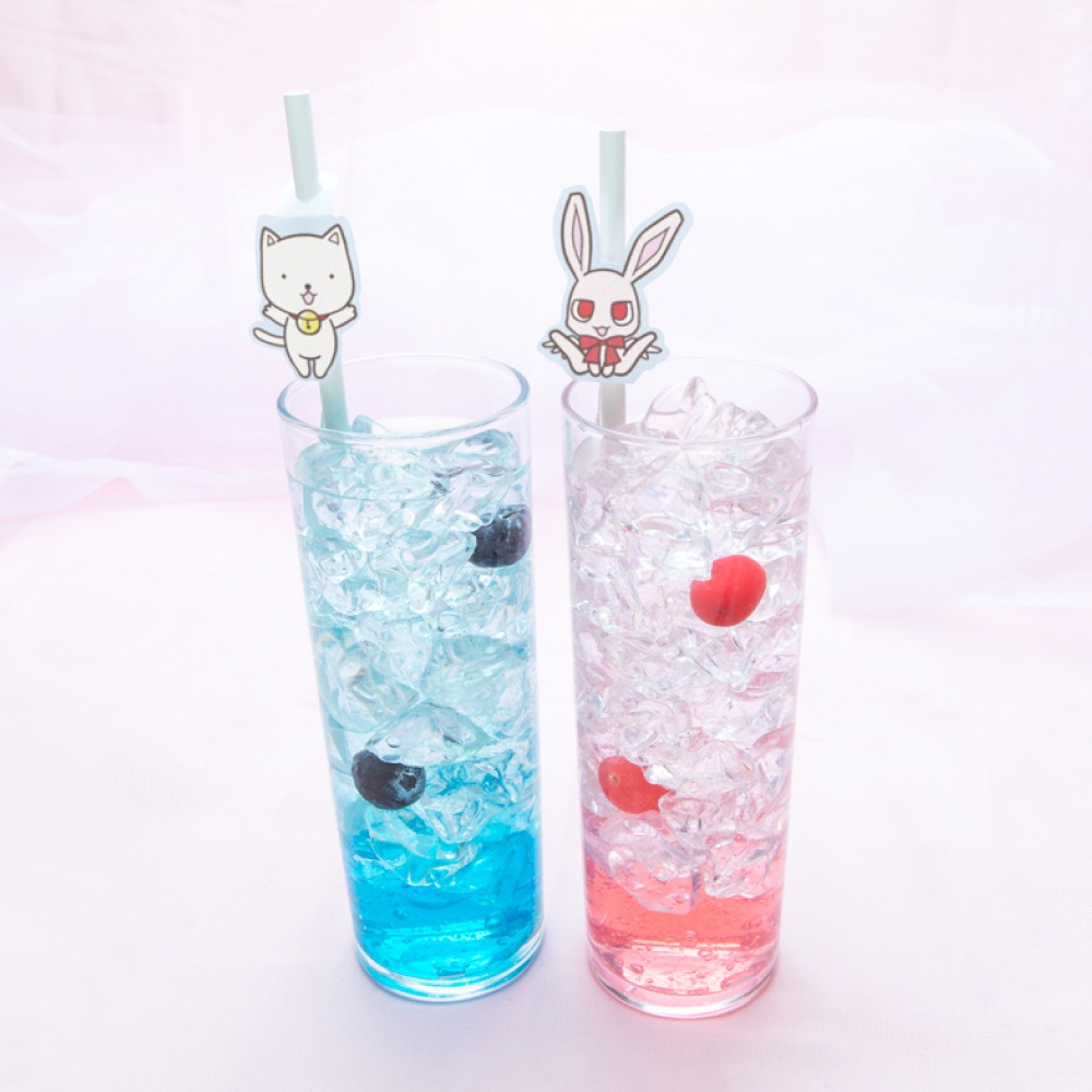「タクトのアップルビネガーゼリードリンク」「めろこのピーチビネガーゼリードリンク」