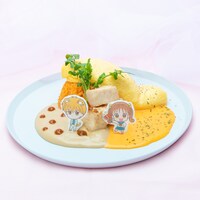 「紗南と羽山のオムライス」