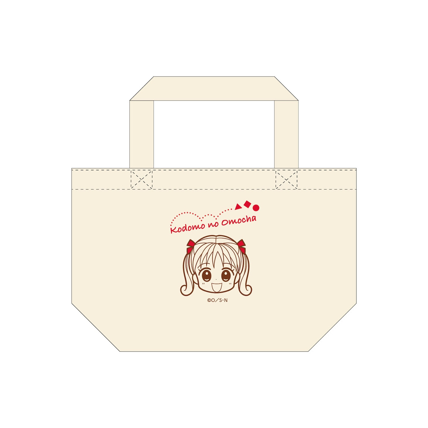「こどものおもちゃ」ミニトートバッグ