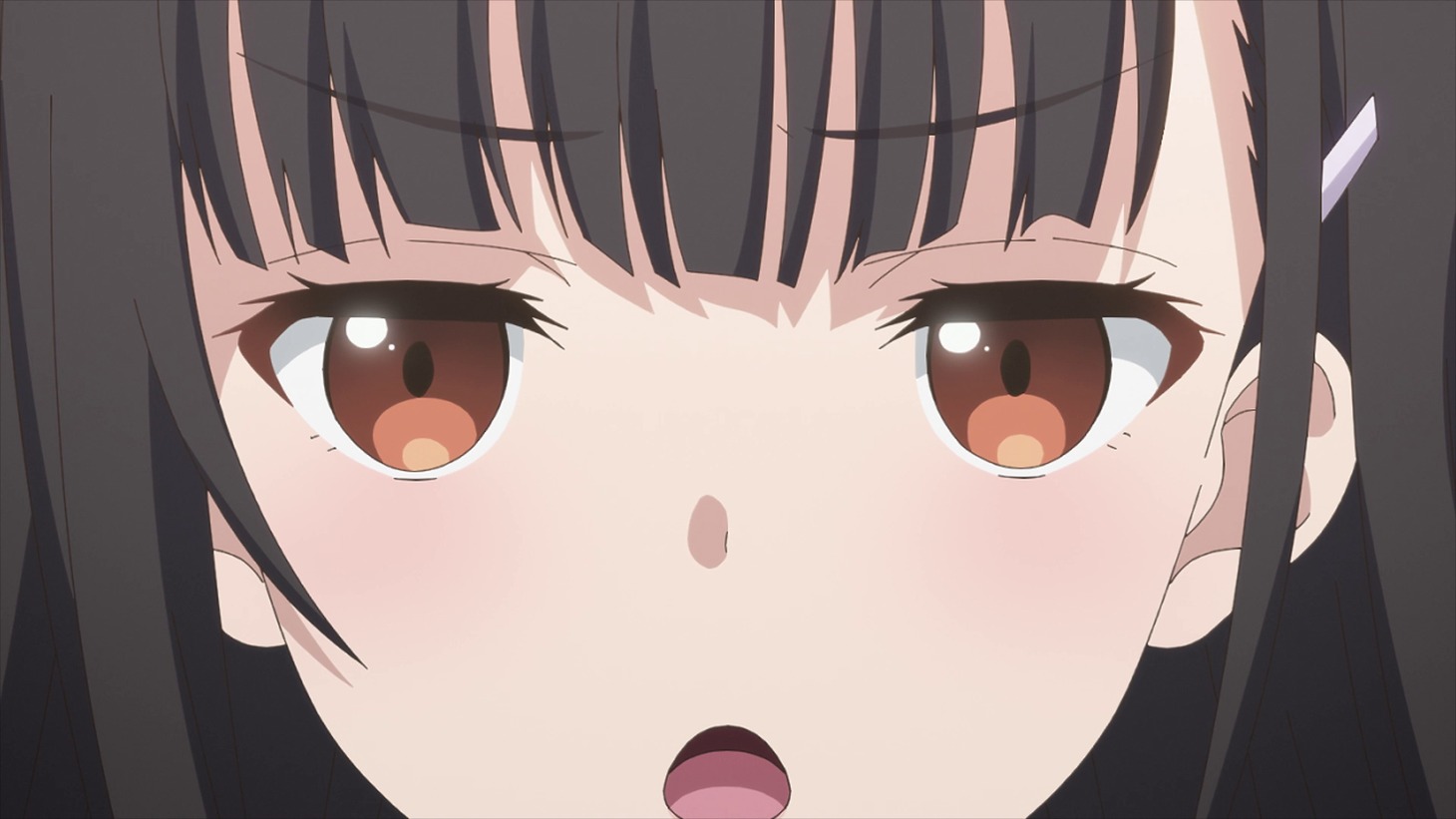 TVアニメ「継母の連れ子が元カノだった」ティザーPVより。 (c)紙城境介・KADOKAWA/連れカノ製作委員会