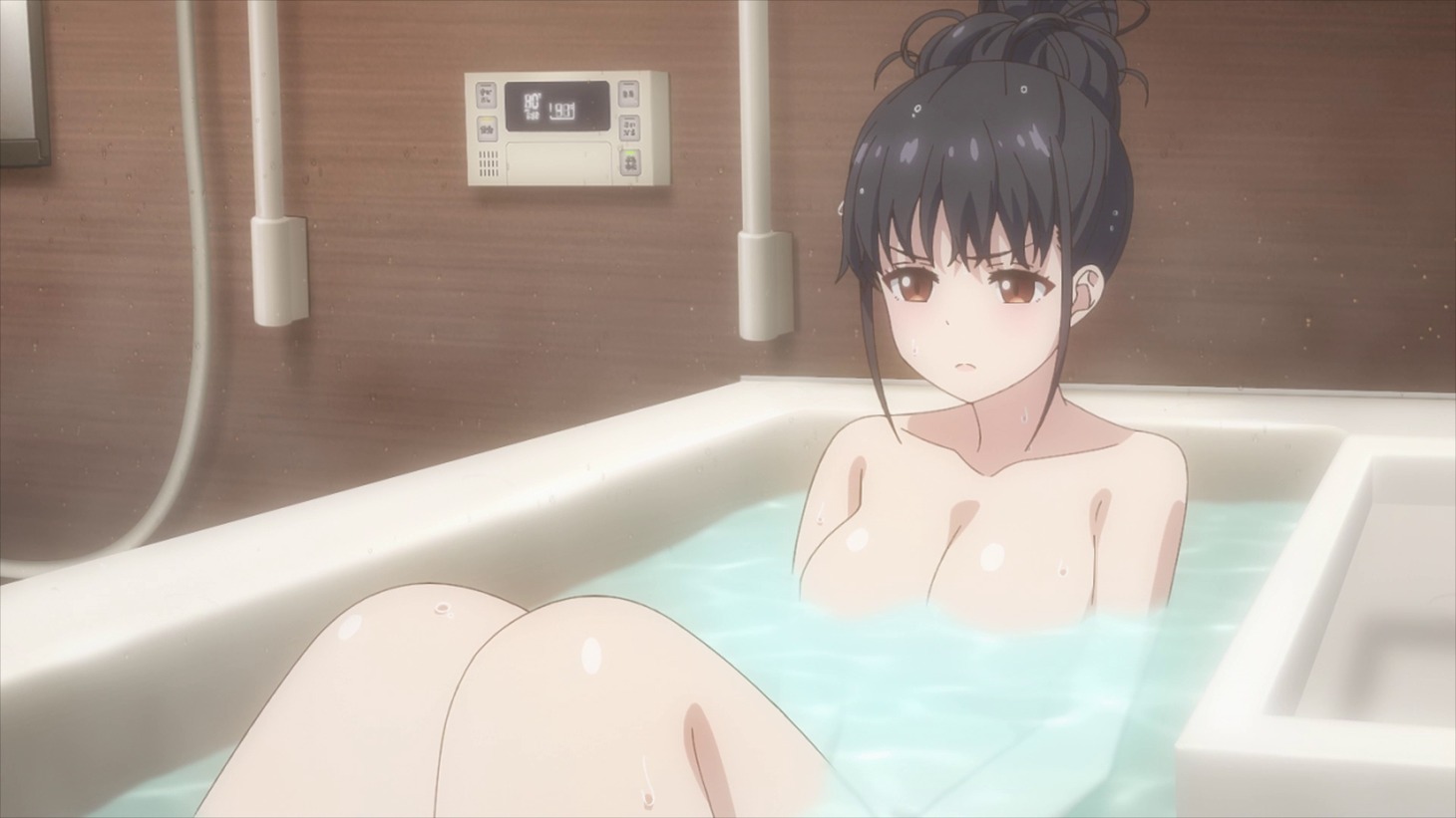 TVアニメ「継母の連れ子が元カノだった」ティザーPVより。 (c)紙城境介・KADOKAWA/連れカノ製作委員会