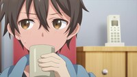 TVアニメ「継母の連れ子が元カノだった」ティザーPVより。 (c)紙城境介・KADOKAWA/連れカノ製作委員会