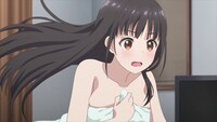 TVアニメ「継母の連れ子が元カノだった」ティザーPVより。 (c)紙城境介・KADOKAWA/連れカノ製作委員会