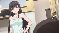 TVアニメ「継母の連れ子が元カノだった」ティザーPVより。 (c)紙城境介・KADOKAWA/連れカノ製作委員会