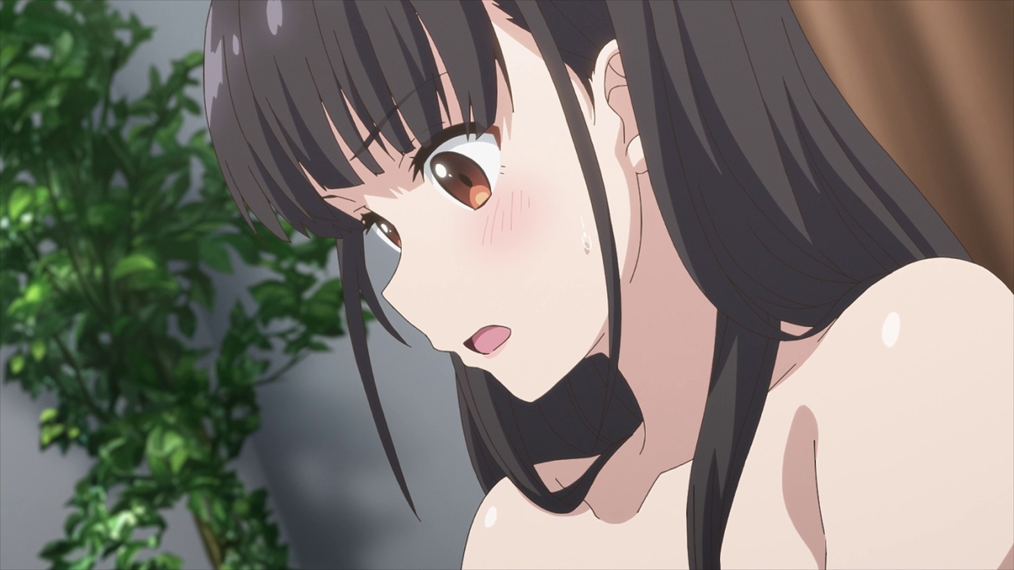 TVアニメ「継母の連れ子が元カノだった」ティザーPVより。 (c)紙城境介・KADOKAWA/連れカノ製作委員会