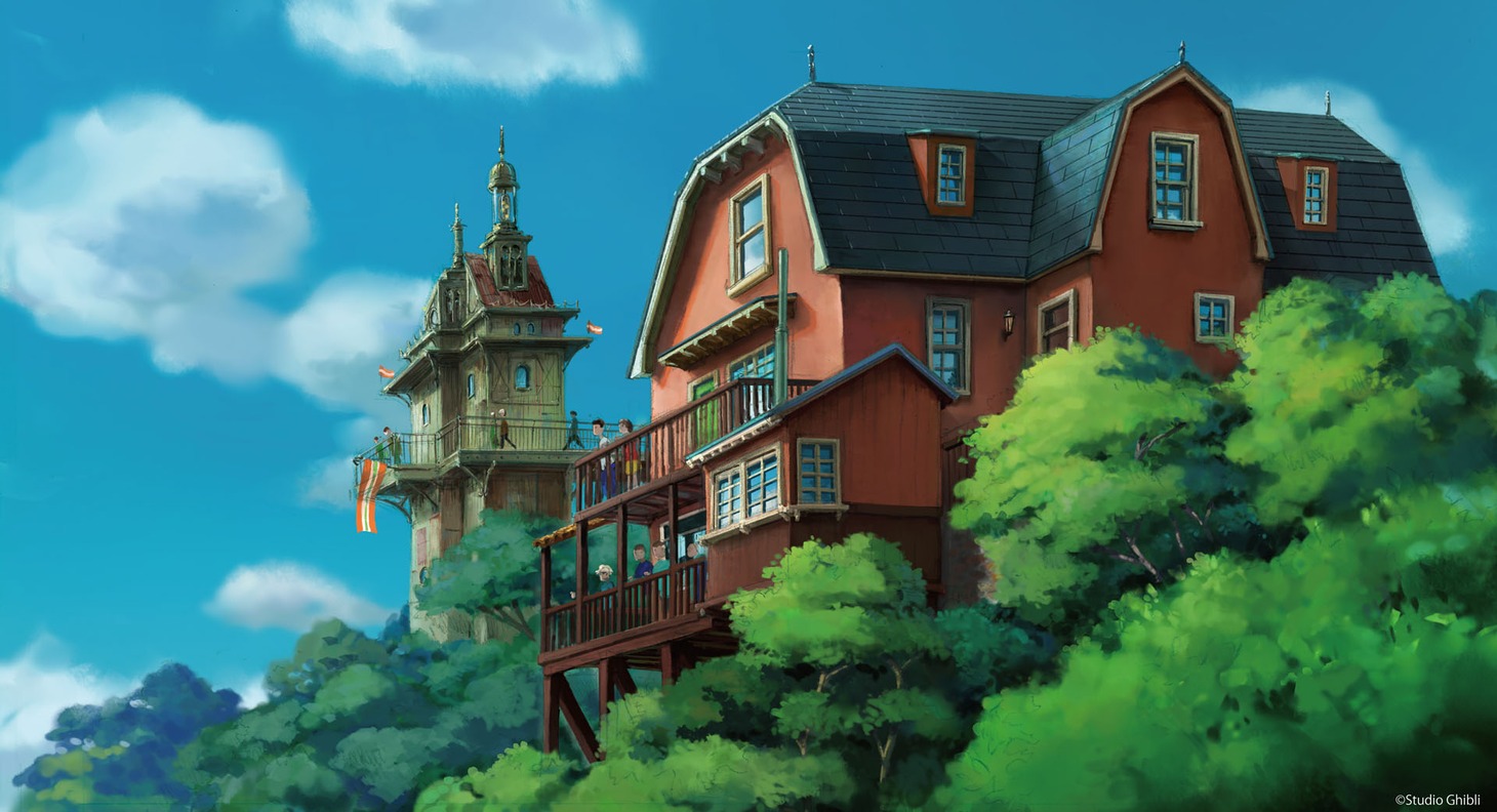 ジブリパークより、「青春の丘」のイメージ。(c)2022 Studio Ghibli