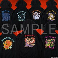 「東卍亞仁魔流」ジップパーカー