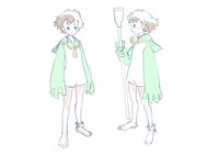 「ワンダリズム きみを呼ぶ声」のキャラクター設定画。 (c)Kobe City