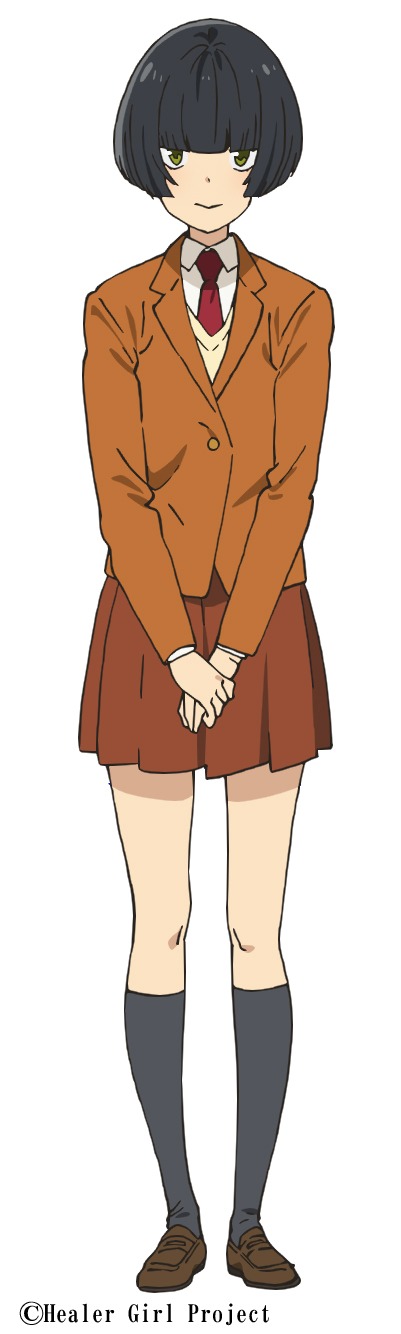 穂ノ坂しのぶ（CV：高木美佑
）。穂ノ坂治療院の孫娘。ソニアとは幼なじみで、ヒーリングの楽曲を作る“音療楽譜士”を目指している
