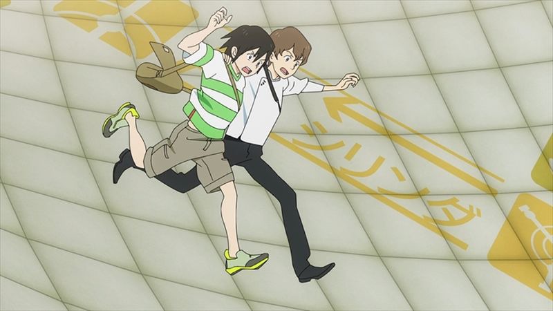 オリジナルアニメ「地球外少年少女」の新たな場面カット。 (c)MITSUO ISO／avex pictures・地球外少年少女製作委員会