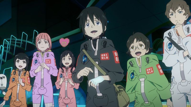 オリジナルアニメ「地球外少年少女」の新たな場面カット。 (c)MITSUO ISO／avex pictures・地球外少年少女製作委員会