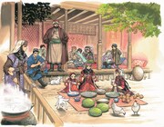 「大乙嫁語り展」展示作品例。