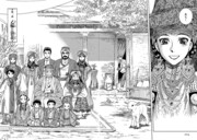 「大乙嫁語り展」展示作品例。