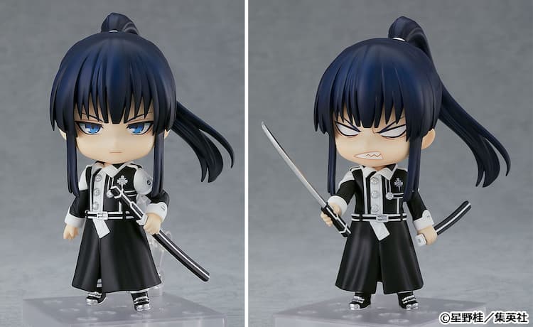 D.Gray-man」神田のねんどろいど、「舌打ち顔」や「六幻」「蕎麦」が 