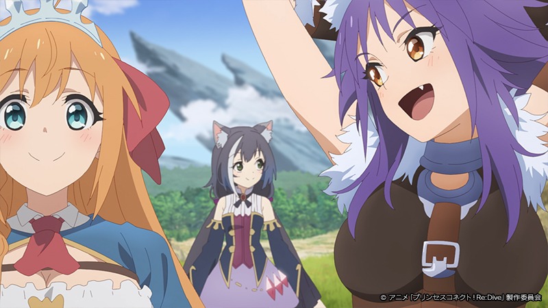 TVアニメ「プリンセスコネクト！Re:Dive Season 2」第4話の場面カット。 (c)アニメ「プリンセスコネクト！Re:Dive」製作委員会
