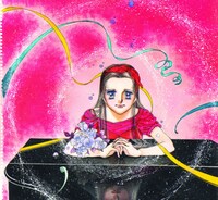 「デビュー50周年記念画集 THEくらもちふさこ」より、「いつもポケットにショパン」のカット。 (c)くらもちふさこ/集英社