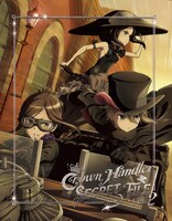 西尾公伯描き下ろし表紙の作品解説書「Crown Handler SECRET FILE Vol.2」。