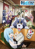 アニメ「転生したらスライムだった件 転スラ日記」のキービジュアル。 (c)柴・伏瀬・講談社／転スラ日記製作委員会