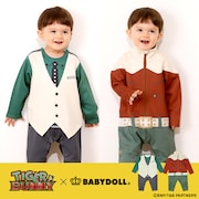 「TIGER & BUNNY」とBABYDOLLのコラボベビー服。