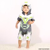 TIGER & BUNNY」あの2人になりきれるベビー服、私服とヒーロースーツの 