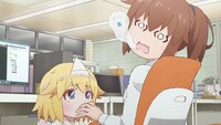 TVアニメ「社畜さんは幼女幽霊に癒されたい。」PV第2弾より。 (c)有田イマリ/SQUARE ENIX・製作委員会