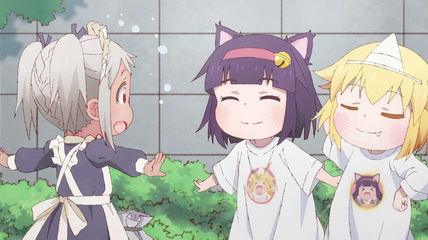 TVアニメ「社畜さんは幼女幽霊に癒されたい。」PV第2弾より。 (c)有田イマリ/SQUARE ENIX・製作委員会