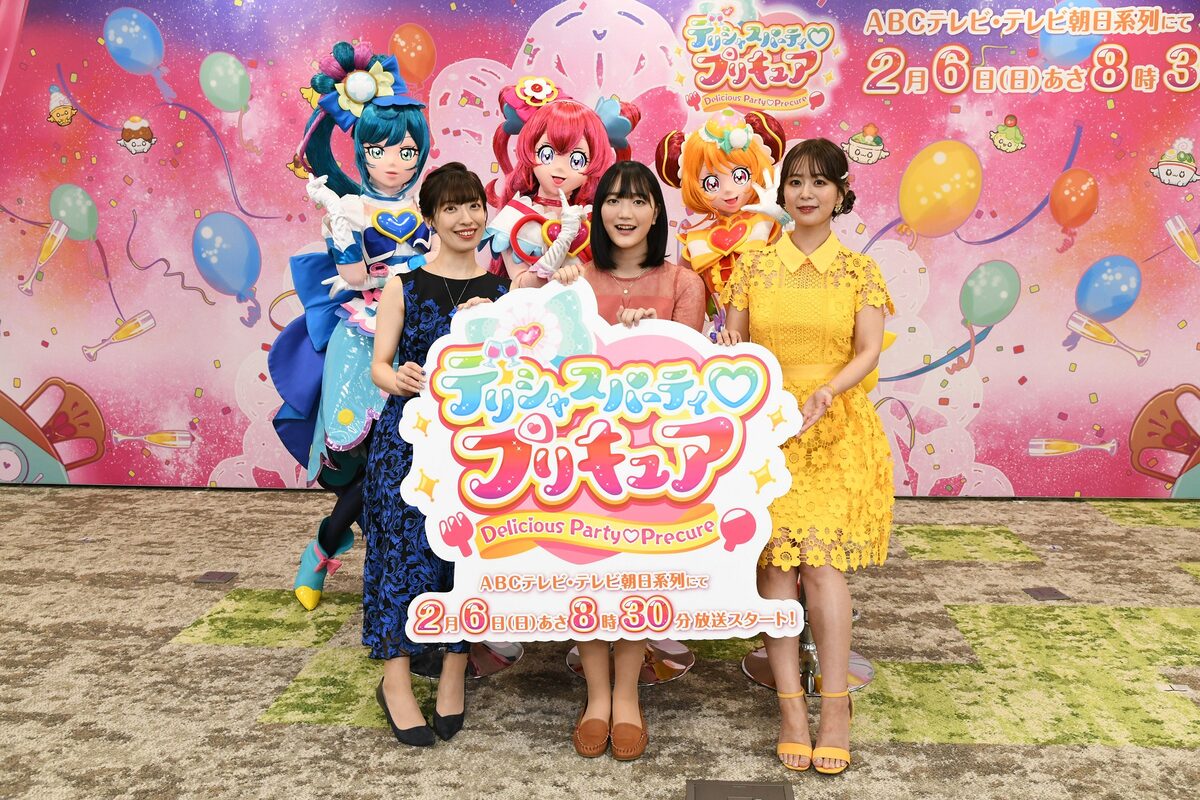 プリキュアと同い年 主人公役射止めた菱川花菜 愛を持って プレシャスに 演じたい イベントレポート コミックナタリー プリキュアと同い年 主人公役射止めた菱川花菜 愛を持って プレシャスに 演じたい イベントレポート コミックナタリー