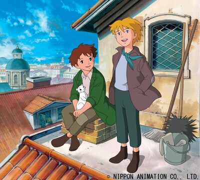 アニメ「ロミオの青い空」ビジュアル