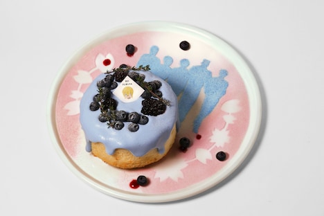 「警察学校組の青いブルーベリーシフォンケーキ」