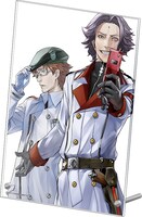 「アクリルパネル アンドレイ・ローワン＆嘘界＝ヴァルツ・誠」