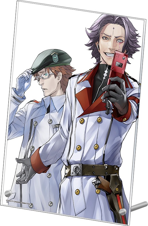 「アクリルパネル アンドレイ・ローワン＆嘘界＝ヴァルツ・誠」