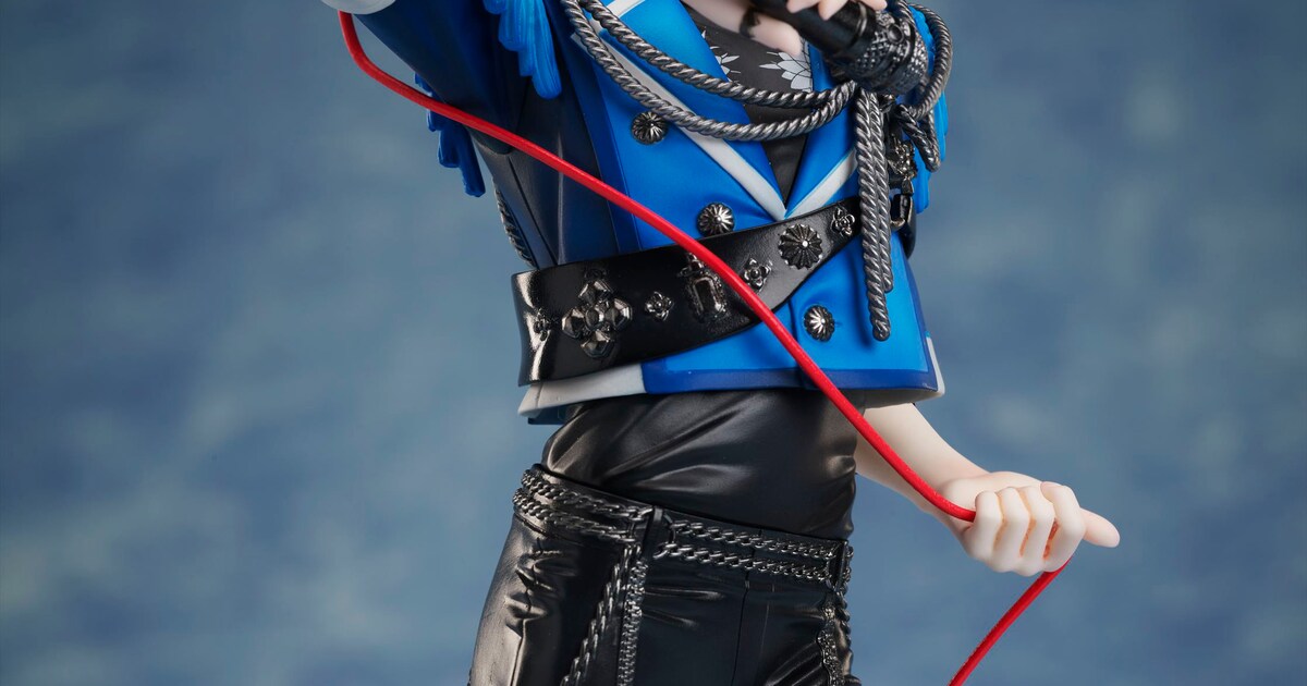 ヴィジュアルプリズン」結希アンジュのフィギュア、マイクを巻きつけた 