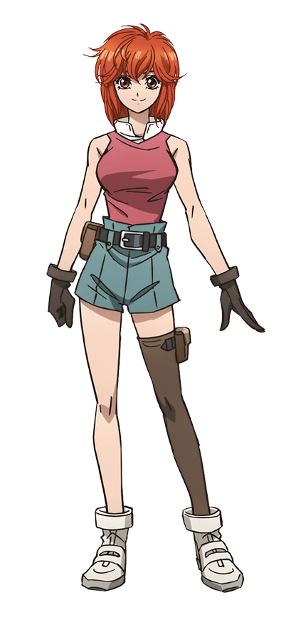 ティア・ノート・ヨーコ（CV：楠木ともり） (c)萩原一至/集英社・BASTARD!! 製作委員会
