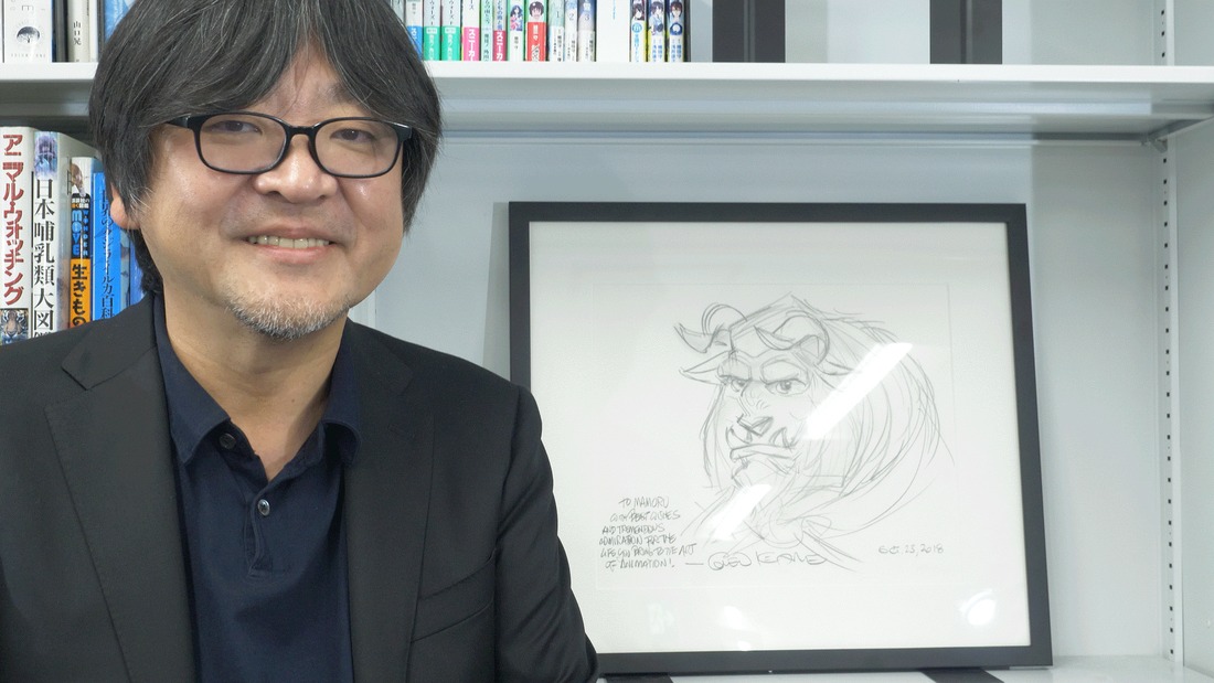 ドキュメンタリー映画「Hand-Drawn」より、細田守。