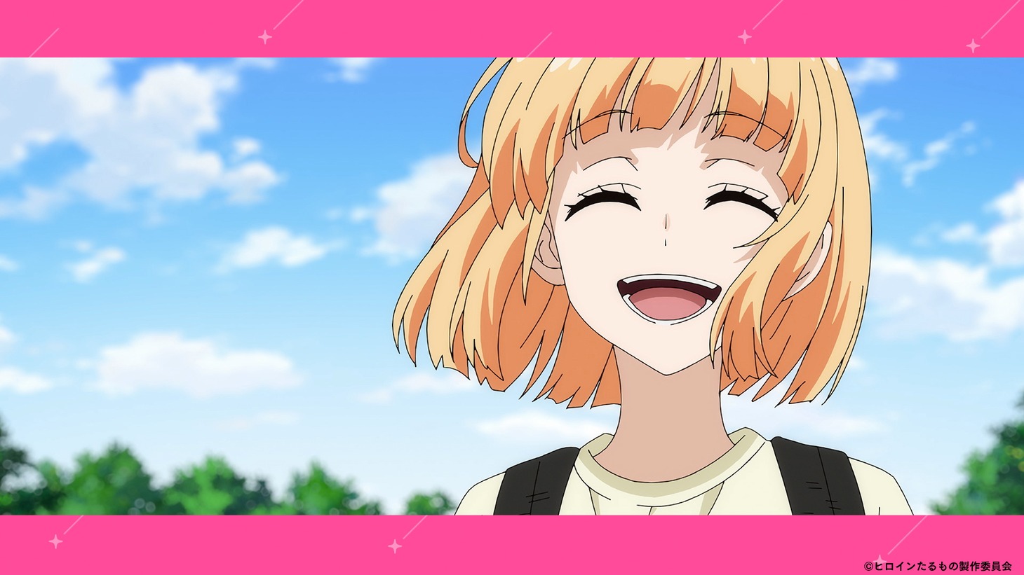 キャラクターPVより、成海萌奈（CV：夏川椎菜）。