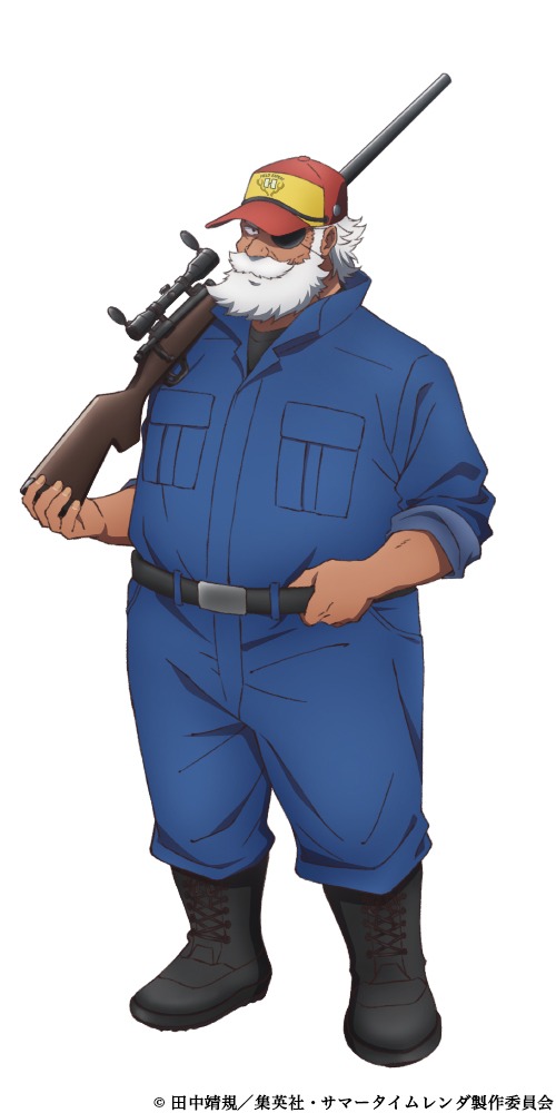 根津銀次郎（CV：浦山迅） (c)田中靖規／集英社・サマータイムレンダ製作委員会