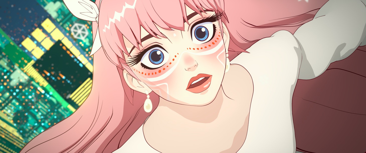 アニメ映画「竜とそばかすの姫」より。