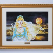 「夢の雫、黄金の鳥籠」古都印伝の長財布&篠原千絵サイン入り複製原画が発売