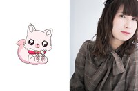 左からコメコメ、高森奈津美。 (c)ABC-A・東映アニメーション