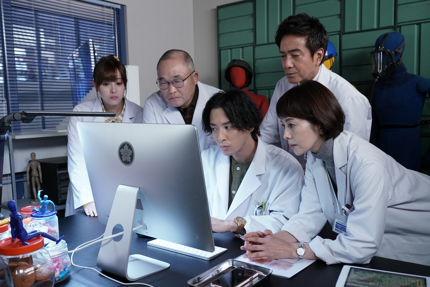 ドラマ「科捜研の女」より。