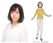 小林未沙（左）と黒崎香菜美のビジュアル（右）。 (c)つきや・マイクロマガジン社／組長娘と世話係製作委員会